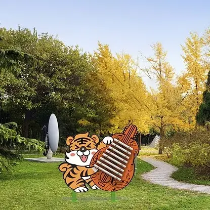 أداة قرع خارجية للأطفال على شكل حيوان