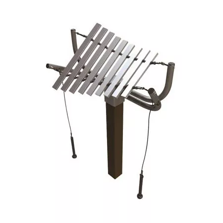 آلة موسيقية للأطفال من الفولاذ المقاوم للصدأ كي جلوك